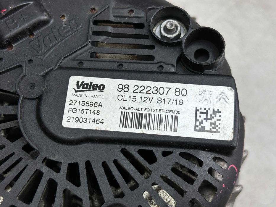 Генератор Peugeot 3008 308 508 5008 1.6 THP
