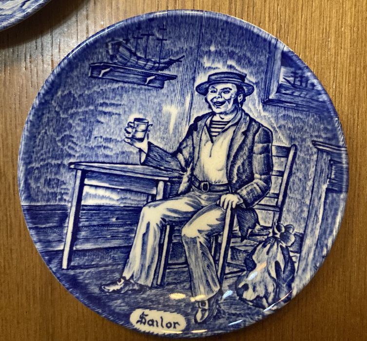 5 pratinhos Wedgwood