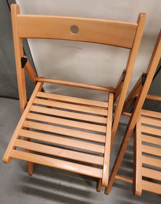 Krzesła składane Terje IKEA
