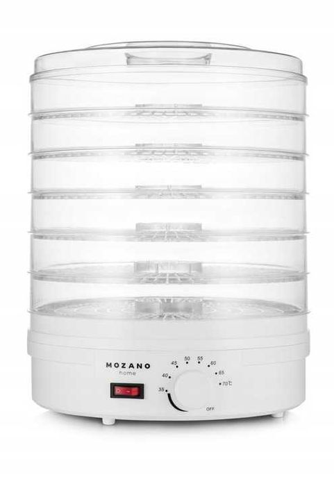 MOCNA Suszarka spożywcza do owoców warzyw grzybów ziół mięsa ryb 500W