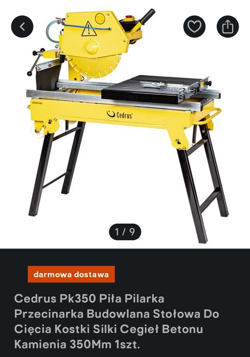 Stół do cięcia kostki Cedrus