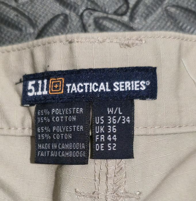 Spodnie 5.11  taktyczne outdoorowe  męskie r.L