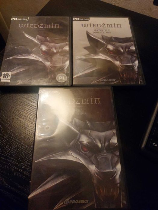 Wiedźmin gra komputerowa edycja z roku 2007 używana