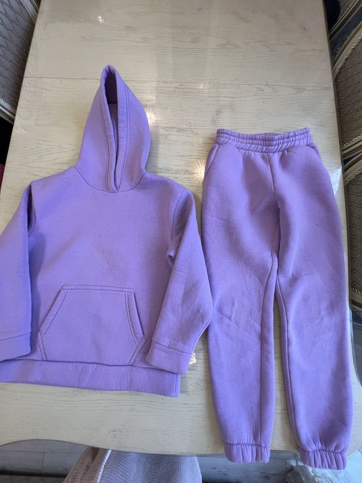 Теплий,з флісом костюм на дівчинку