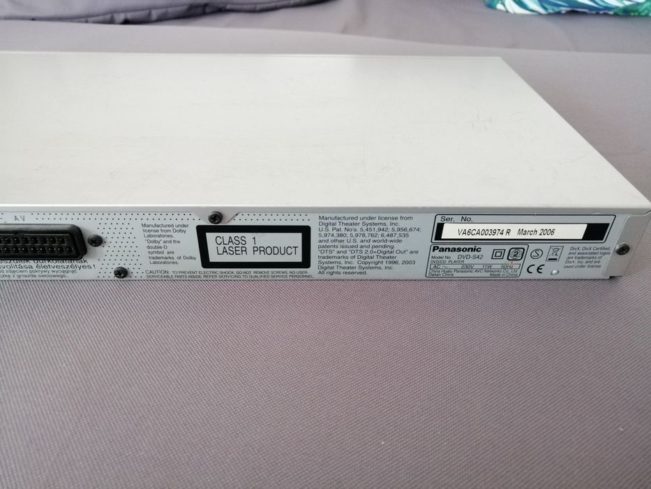 Panasonic DVD-S42