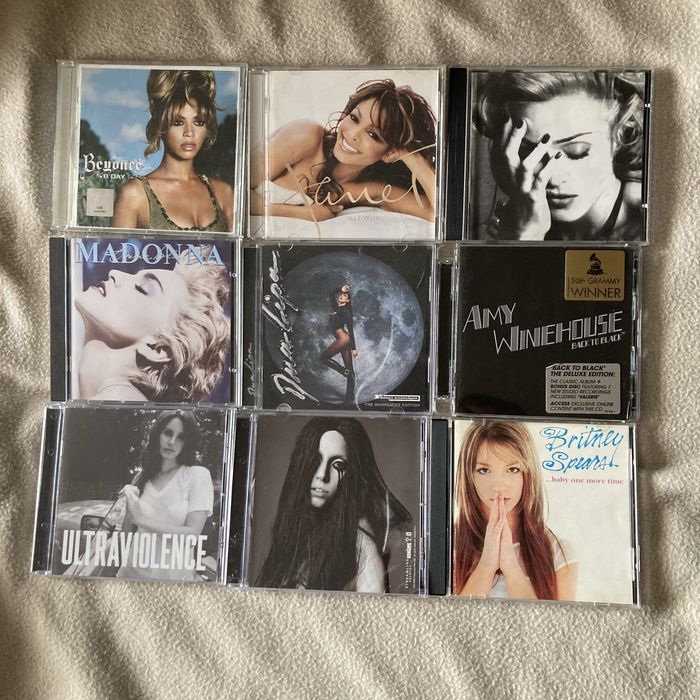 Сд диски beyonce, madonna, britney та інші