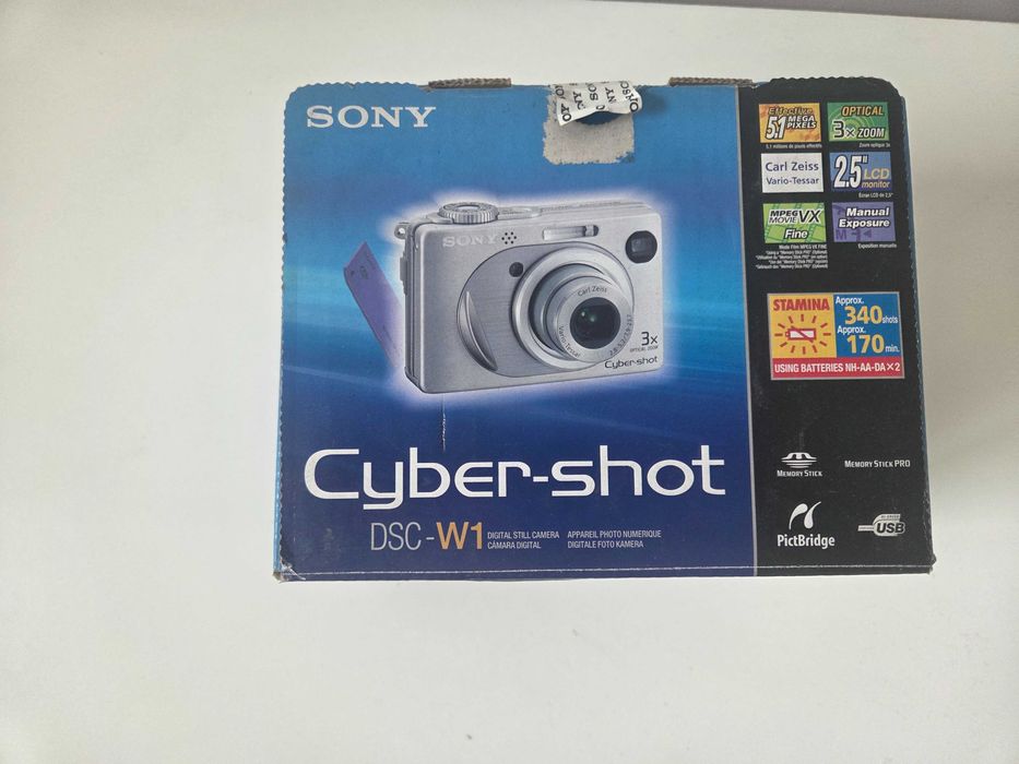 Máquina fotos digital - Sony Cyber-Shot DSC-W1