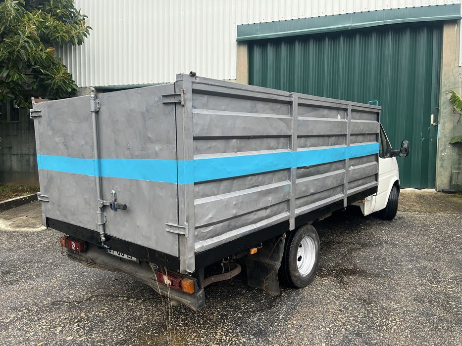 Ford transit  caixa aberta 3.lug  2.5 D Ano 1998