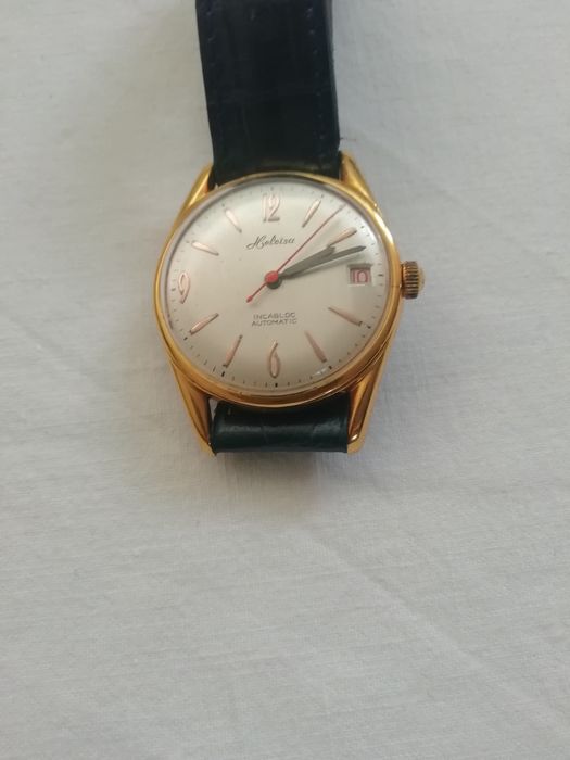 Relógio Suíço Heloisa Inabloc Automatic Waterproof impecável