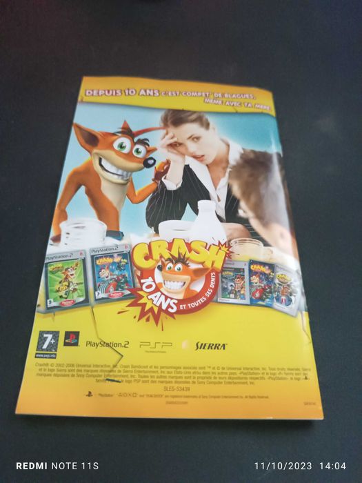 Crash Tag Team Racing manual PS2