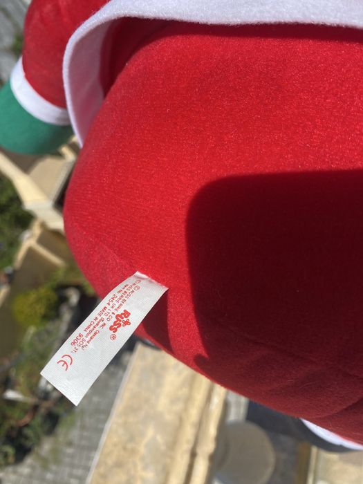 Duende de Natal Russ Berrie grande 70 cm – Vintage