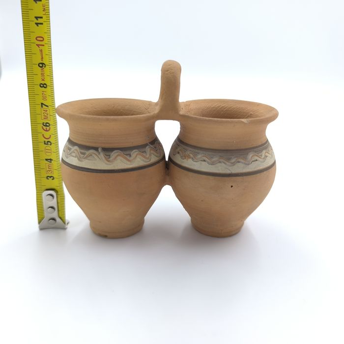 Łysa Góra Ceramika Ozdoba Dwojak Przyprawnik Solniczka