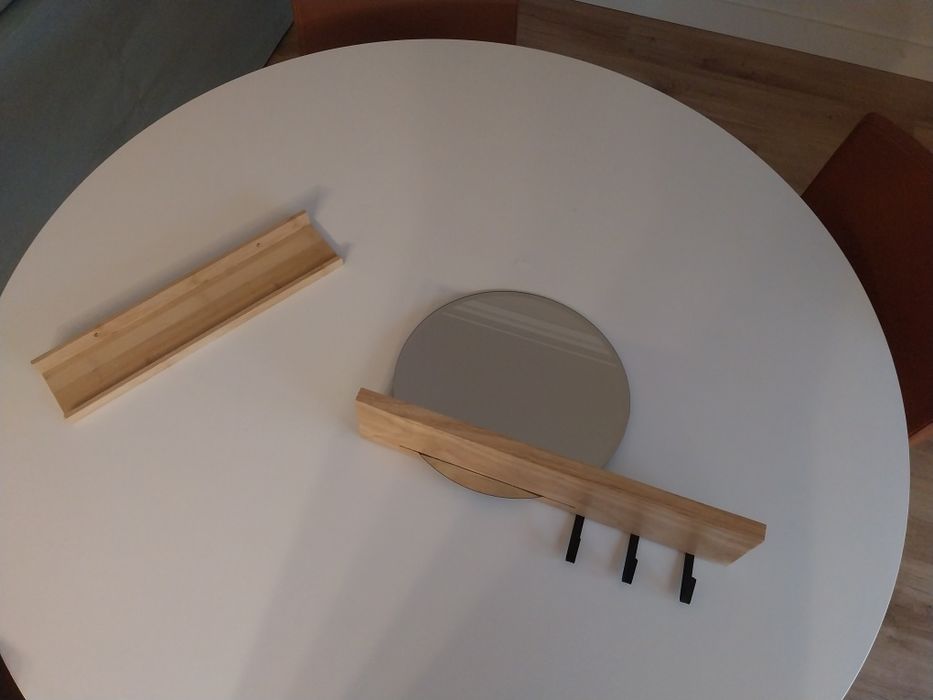 Conjunto de duas prateleiras