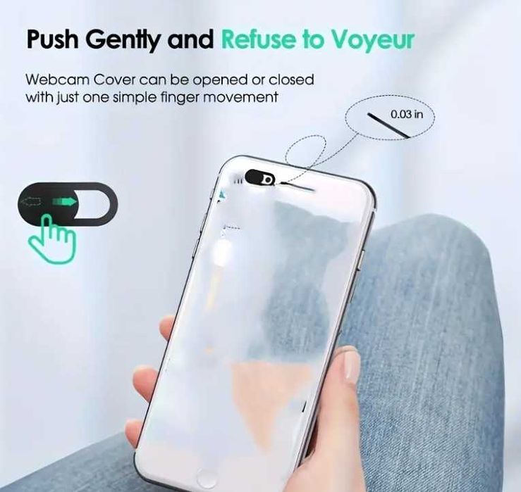 Capas de privacidade para webcam , NOVOS!