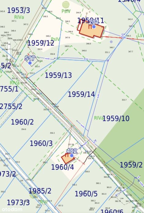 Działki budowlane 822 i 870 m² | Łękawica | blisko zalewu | MPZP