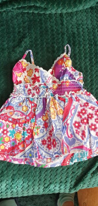 Bluzka na ramiączkach na 12 miesięcy