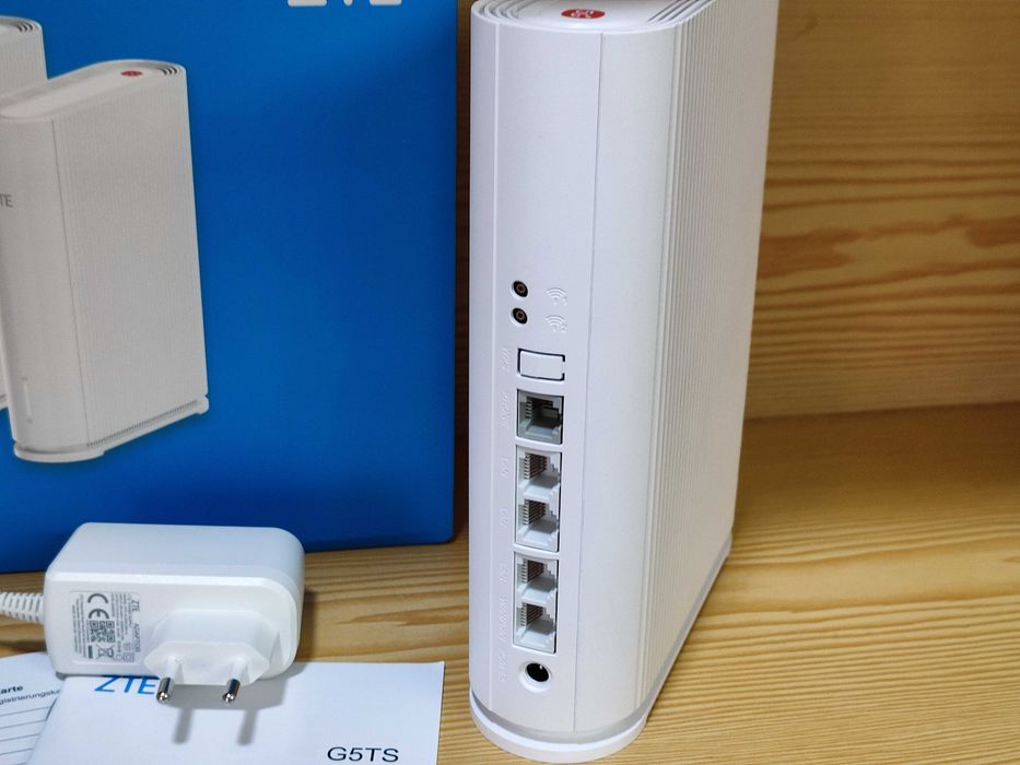 5G ZTE G5TS Router 4x RJ45 2x ts9 SIM Roteador