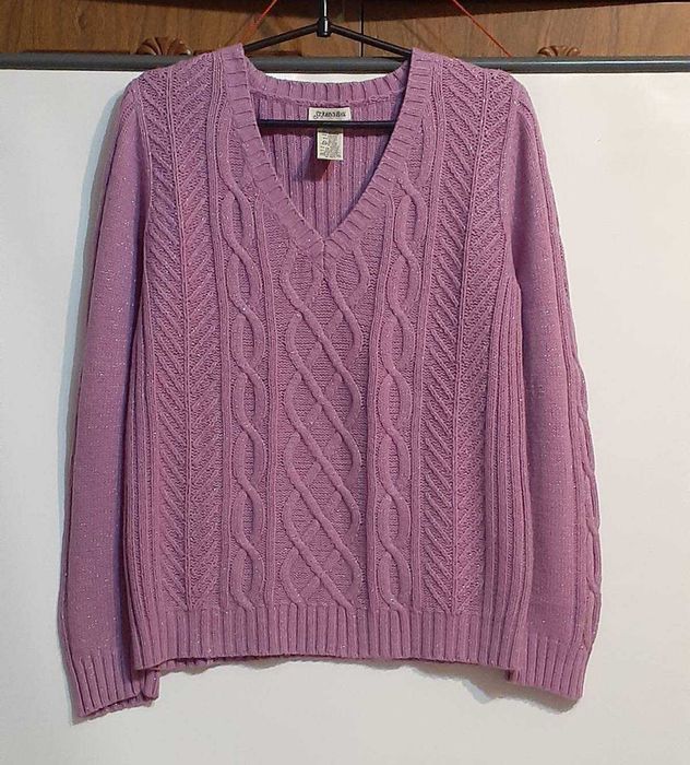 Новый Джемпер светло-сиреневый. Размер М