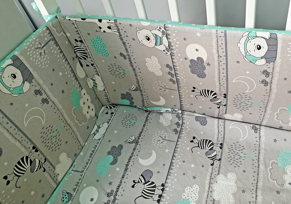 Ochraniacze do łóżeczka 2szt