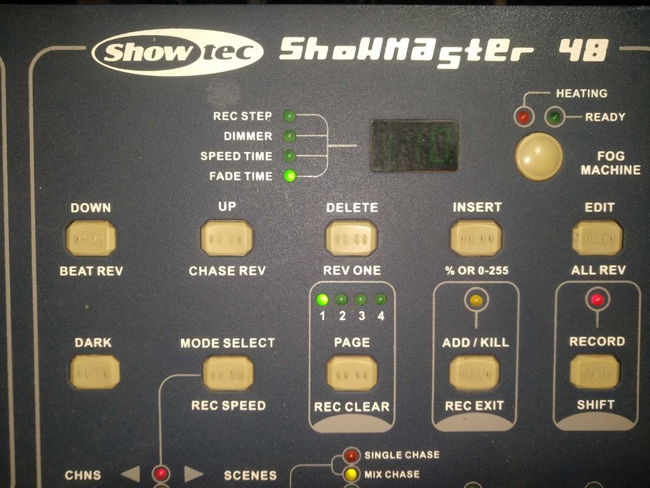 Световой DMX MIDI пульт микшер 48 каналов, Showtec Showmaster 48 Обмен