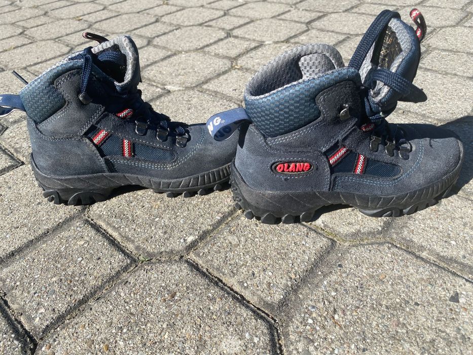 Buty gorskie jesienne wysokie dla dziewczynki