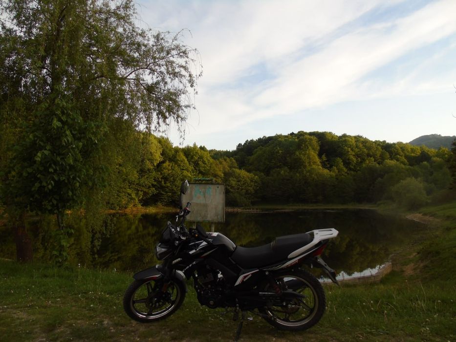 Дорожній мотоцикл Viper V200A Вайпер ZS 200A Чорний