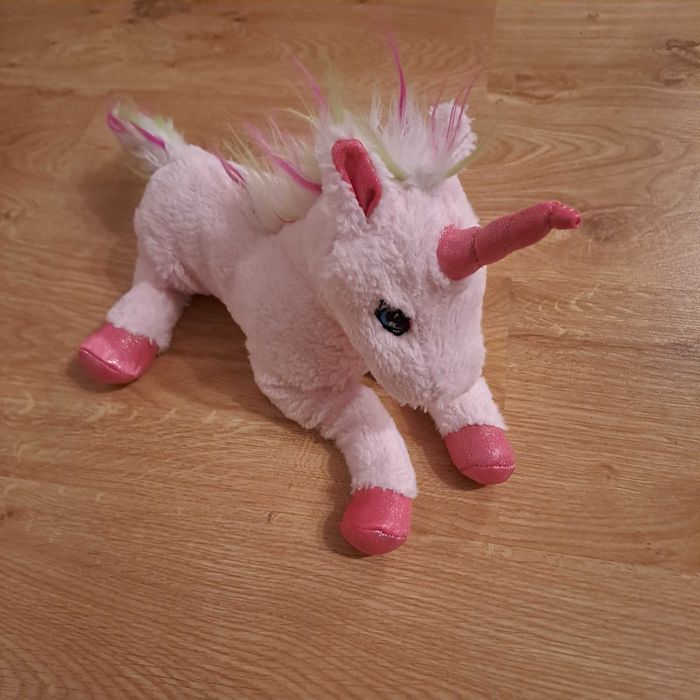 Maskotka jednorożec / pluszak różowy 30 cm