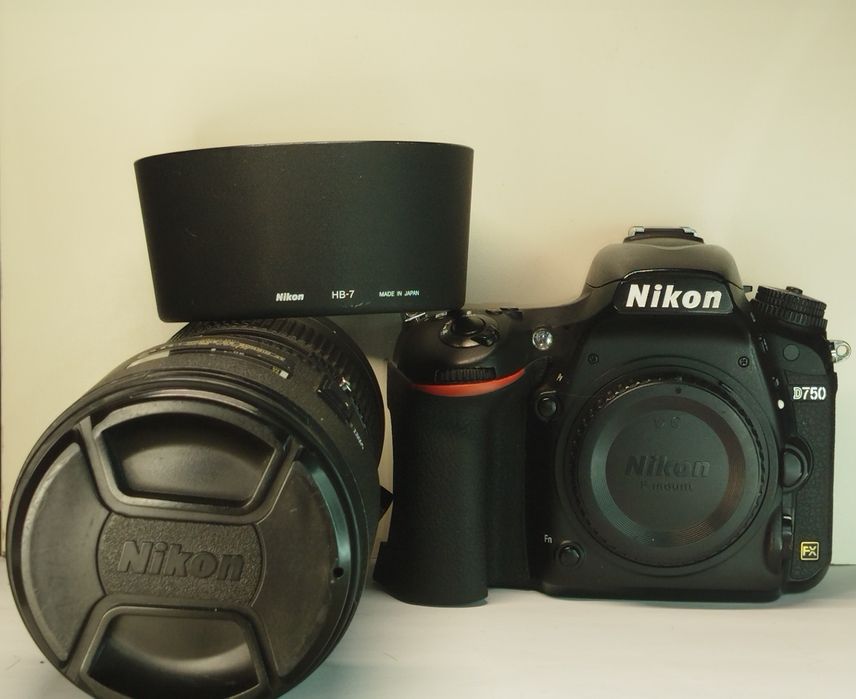 Nikon d750 i nikkor 80-200mm f2,8 Mark III zestaw gotowy do užycia od razu po kupnie