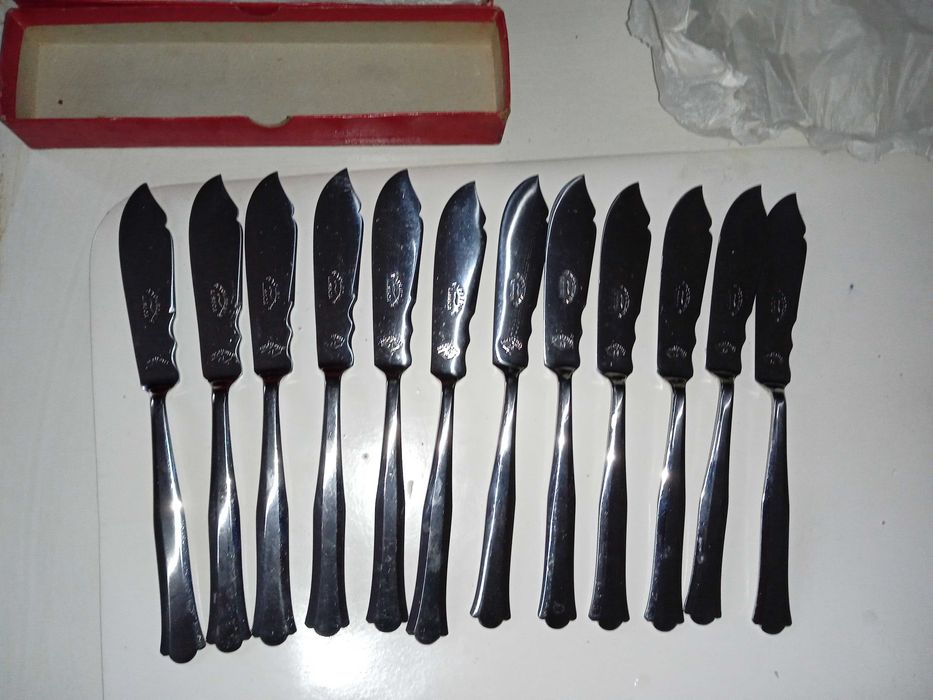 Faqueiro / Antiguidade = Faqueiro com + de 75 anos - Aço Inox