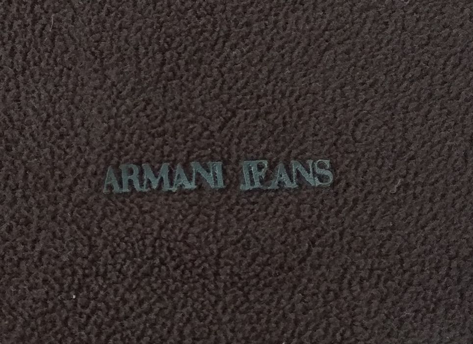 Armani Jeans флис худи кофта флисовая slim fit оригинал S-M