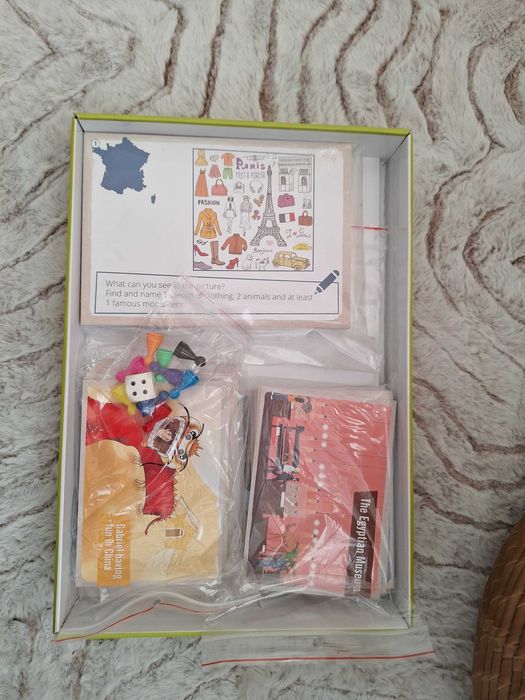 Gra językowa Niezwykłe podróże Blabbersów & Spacers Język angielski