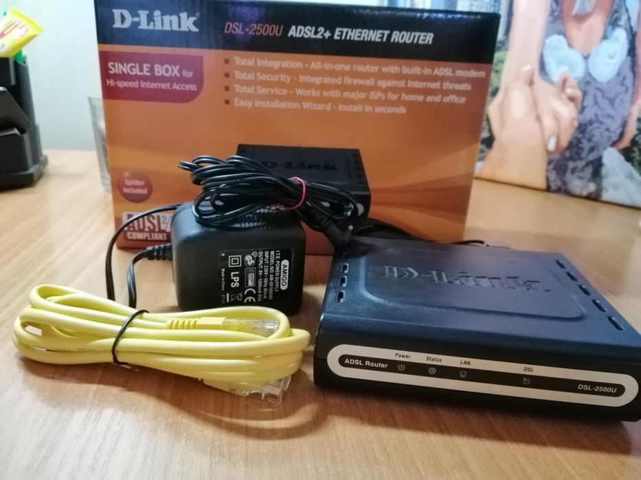 Модэм D-Link dsl-2500u