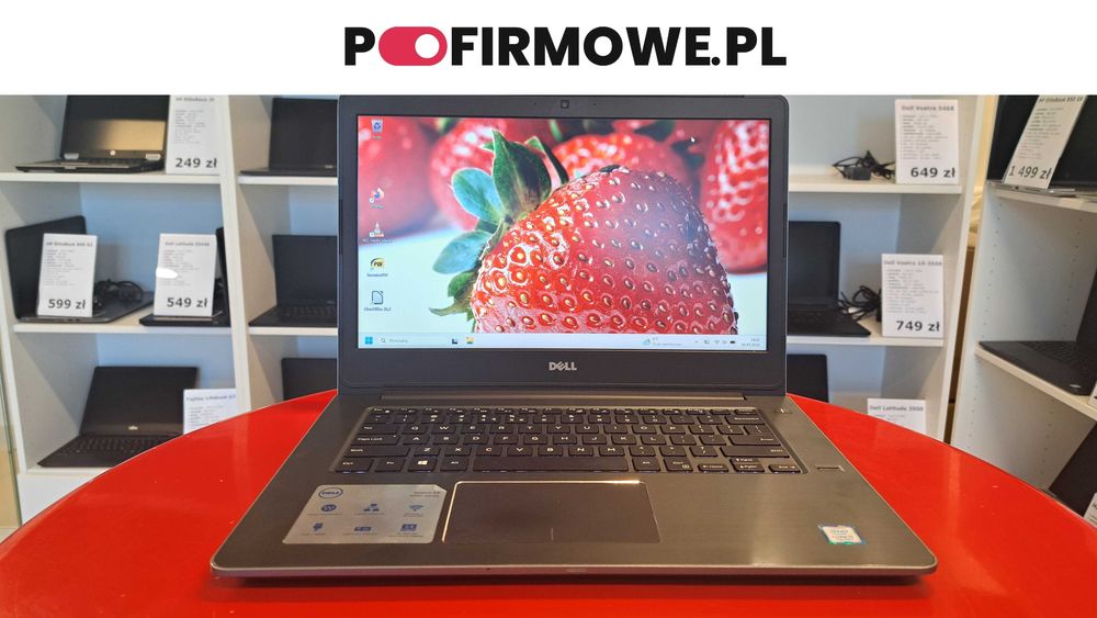 Tani Laptop Dell Vostro 5468 14" i5-7GEN 8GB/256SSD FullHD W11 FV23