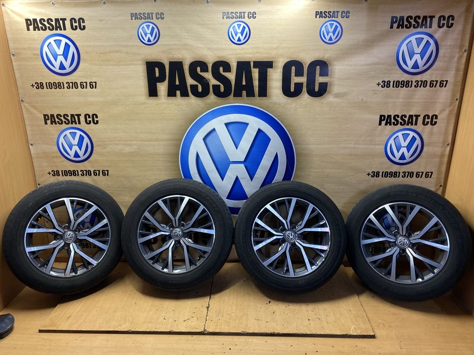 Диски фольксваген тігуан 2 колеса vw tiguan