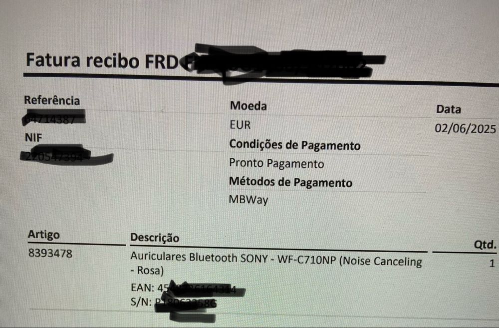 Auriculares Sony bluetooth