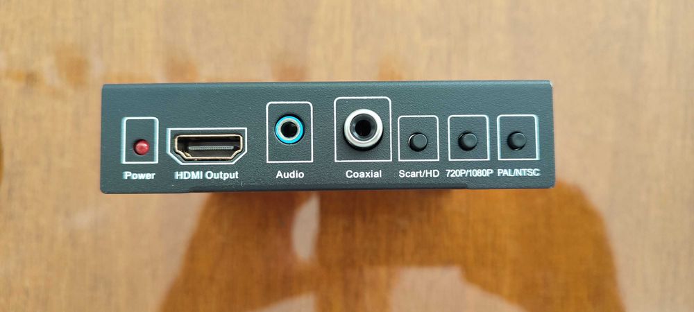 Converter de Vídeo HD-  SCART/HDMI para HDMI 720/1080P
