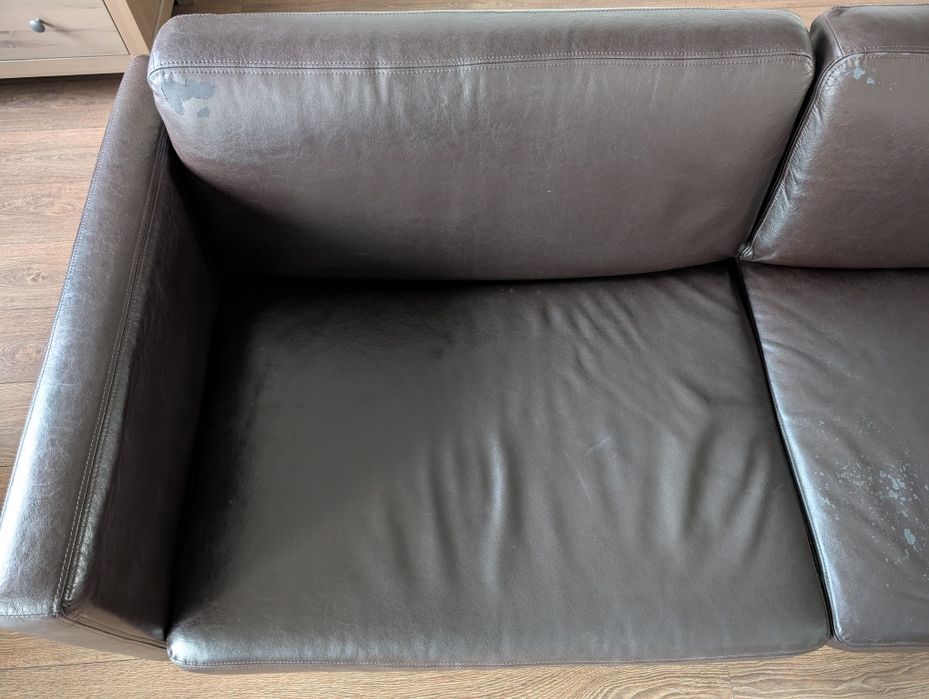 Sofa skórzana Ikea Sater