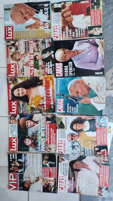 38 Revistas VIP, Caras e Outras