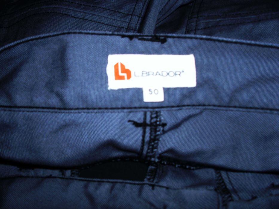 spodnie  L.BRADOR 50 - L elastyczne panele + DEVOLD merino wool