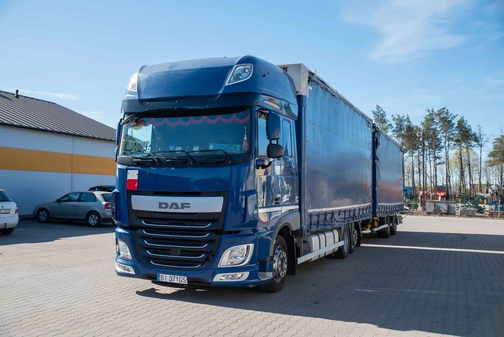 DAF XF 460  DAF XF 460 SSC Jumbo 7,7+7,7 | Euro 6 | Smart Tacho Gen2 | 801 tys. km