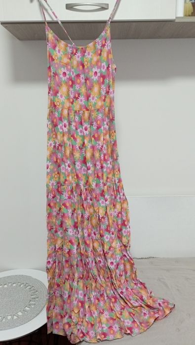 Długa sukienka plażowa