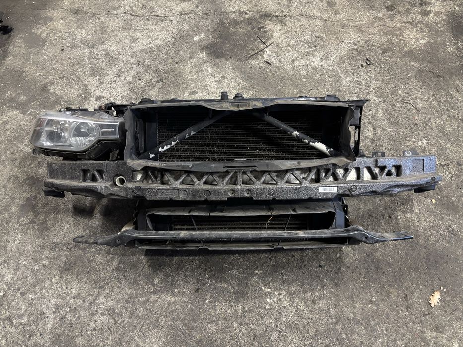 BMW F30 F31 Pas przedni wzmocnienie czołowe chodnica wentylator komple