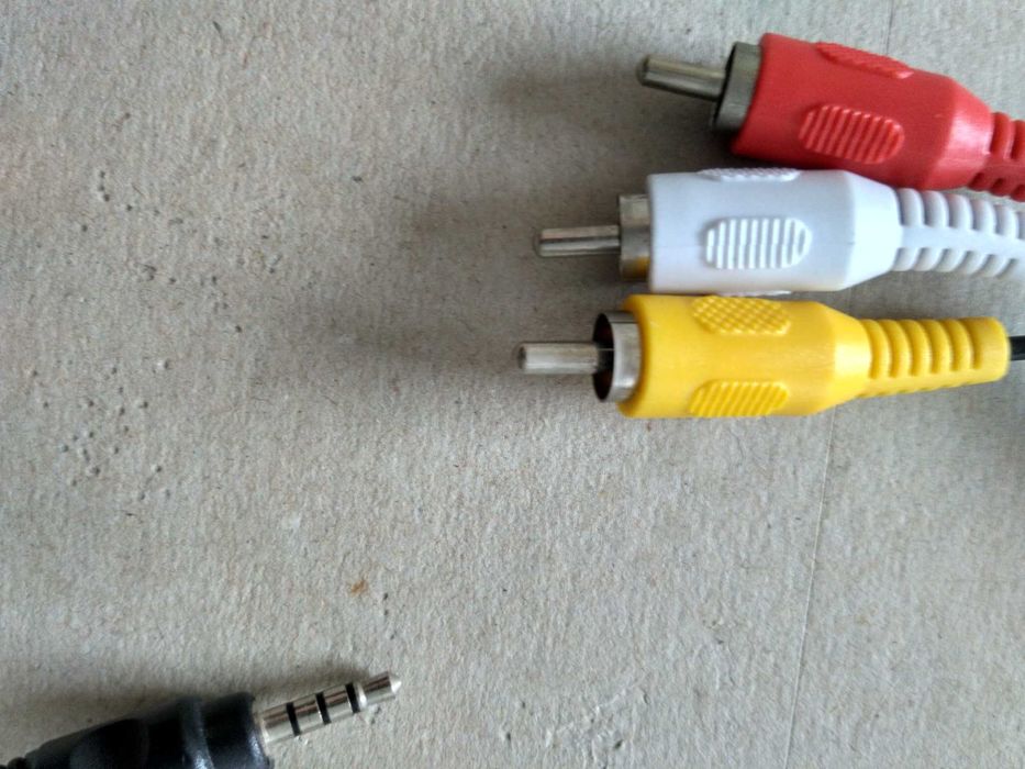 Cabo Jack 3.5mm 4 Pinos para RCA c/ 2mts