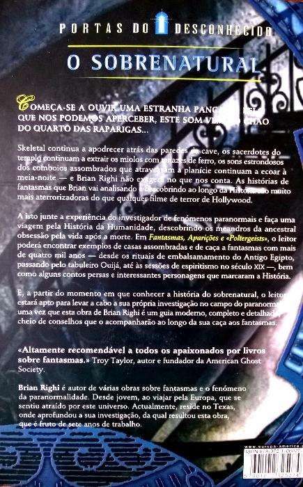 Fantasmas, Aparições e Poltergeists - Sobrenatural (NOVO)