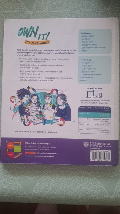 Own It 4 Students Book 9° ano