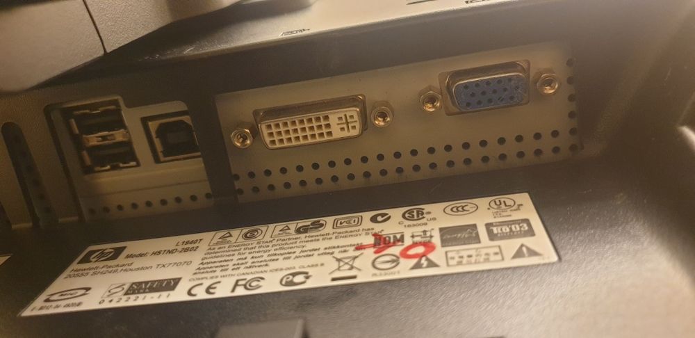 Монітор 19", HP L1940T