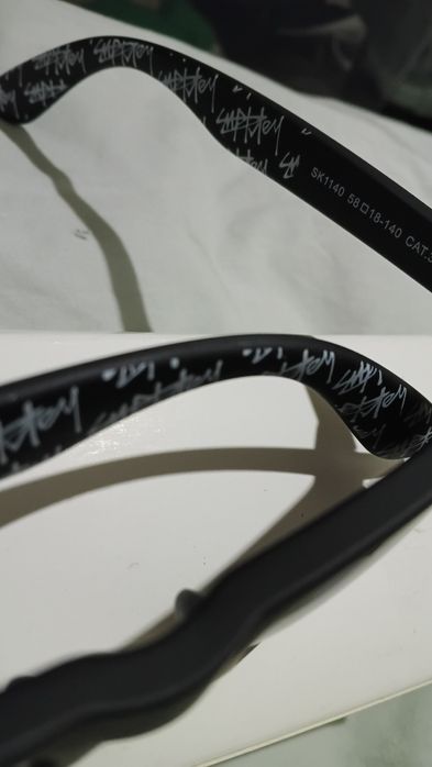 Óculos de sol pretos mate