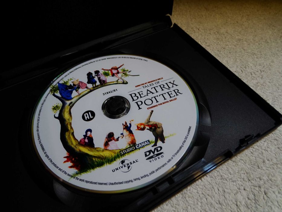 DVD-Os contos de Beatrix Potter-Royal Ballet