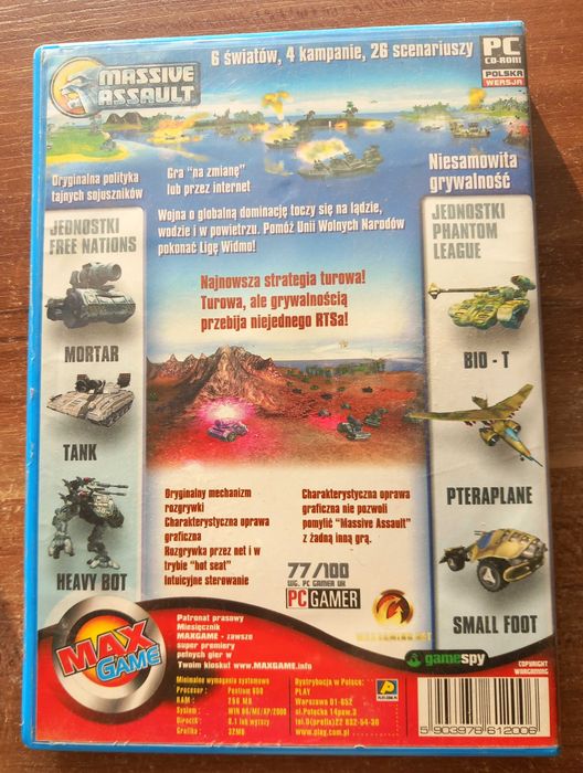 Gra MASSIVE Assault Gra PC