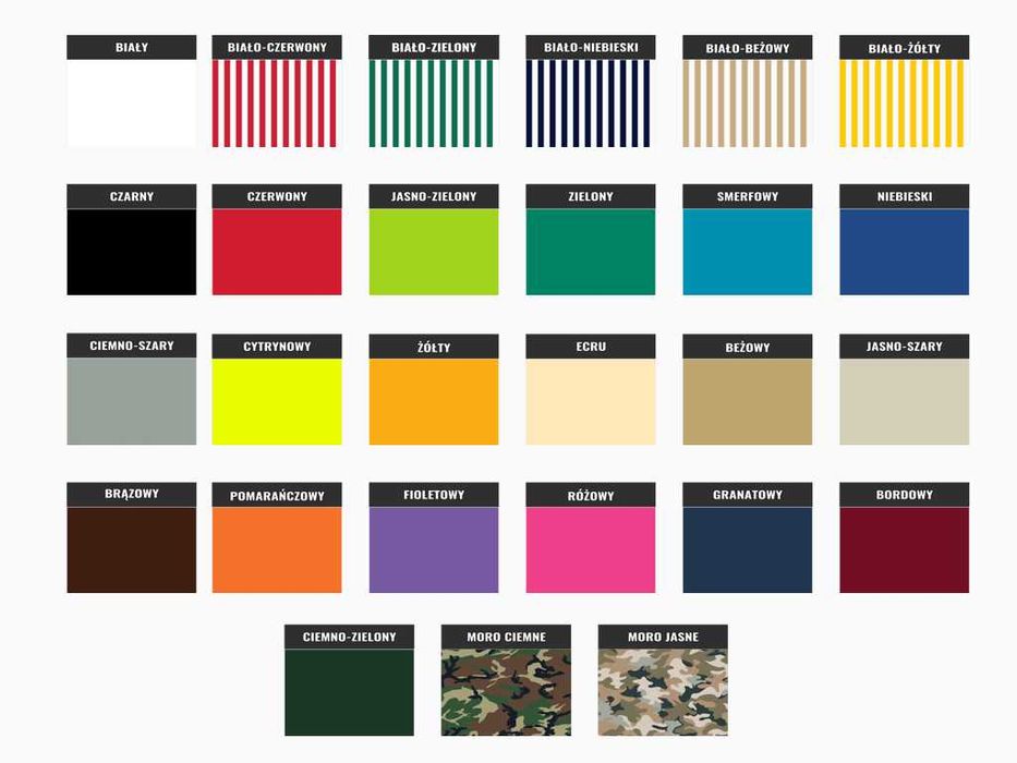 Duży PARASOL Ogrodowy 3m 3,5m 4m 4,5 m – KGW GMINA SOŁECTWO